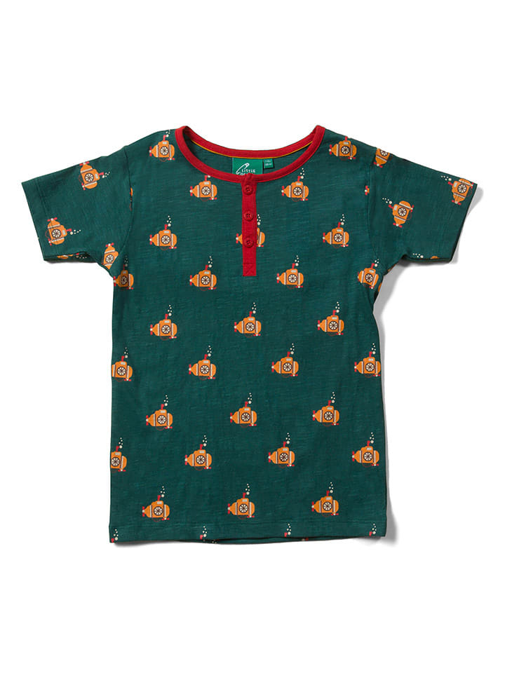 Little Green Radicals Shirt in Petrol günstig kaufen