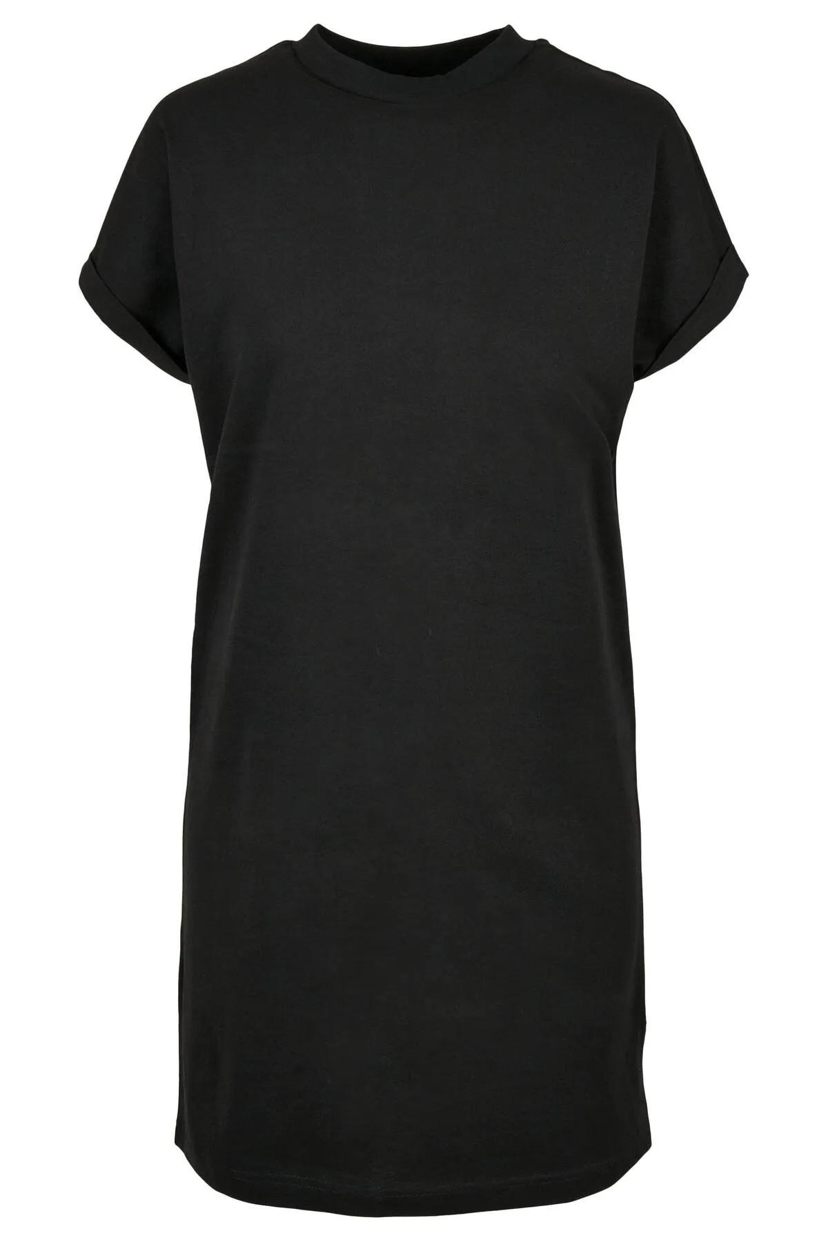 Urban Classics  Damen Damen-T-Shirt-Kleid aus Bio-Baumwolle mit Cut-On-Ärmeln
