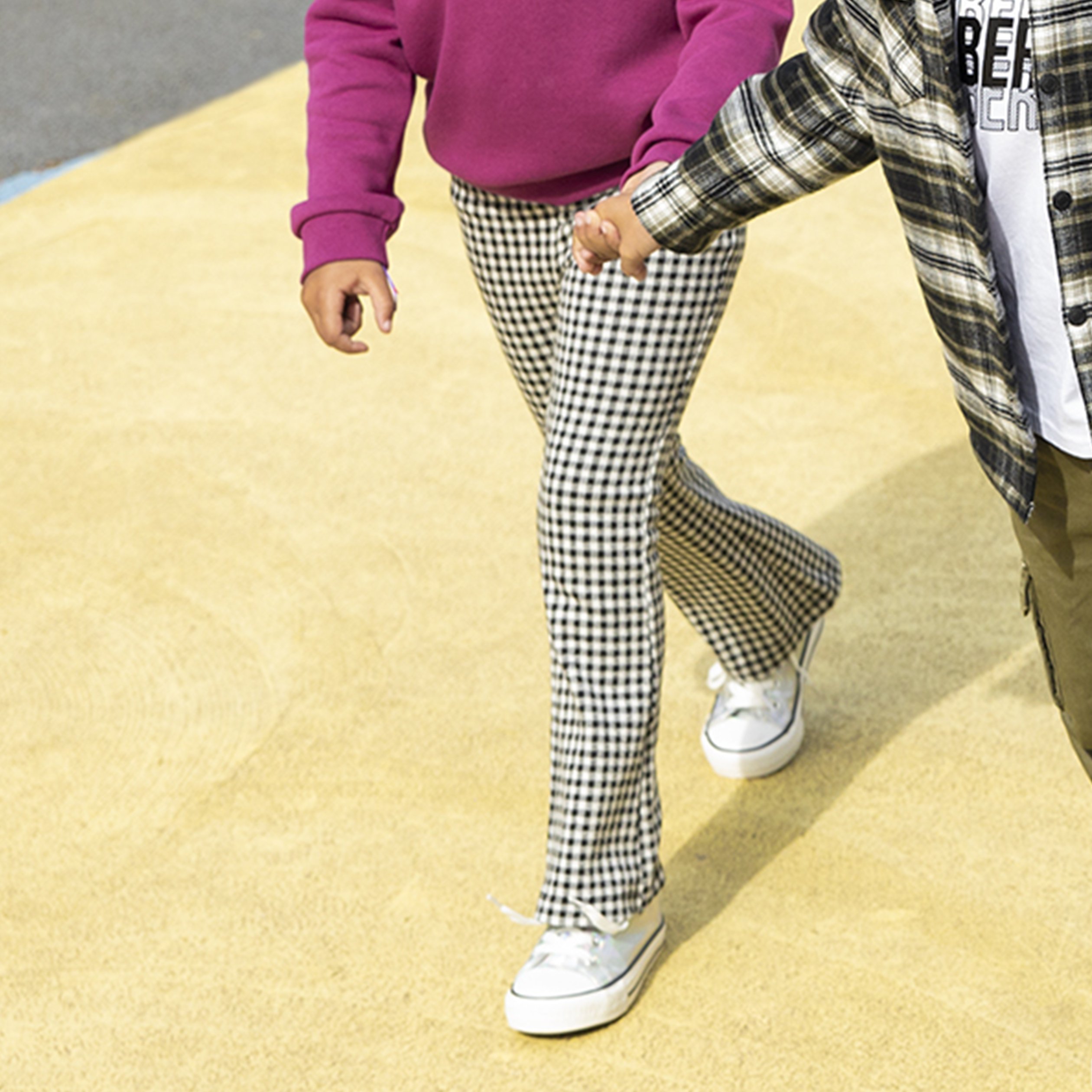 Pantalon bootcut ecru fille | La Halle