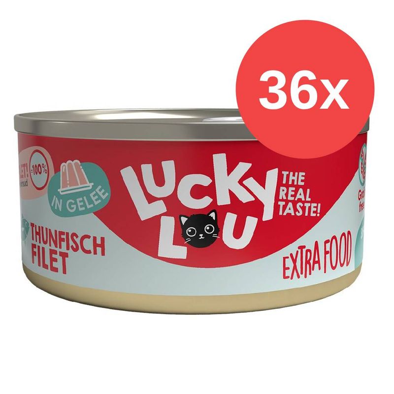 Sparpaket Lucky Lou Extrafood in Jelly 36 x 70 g