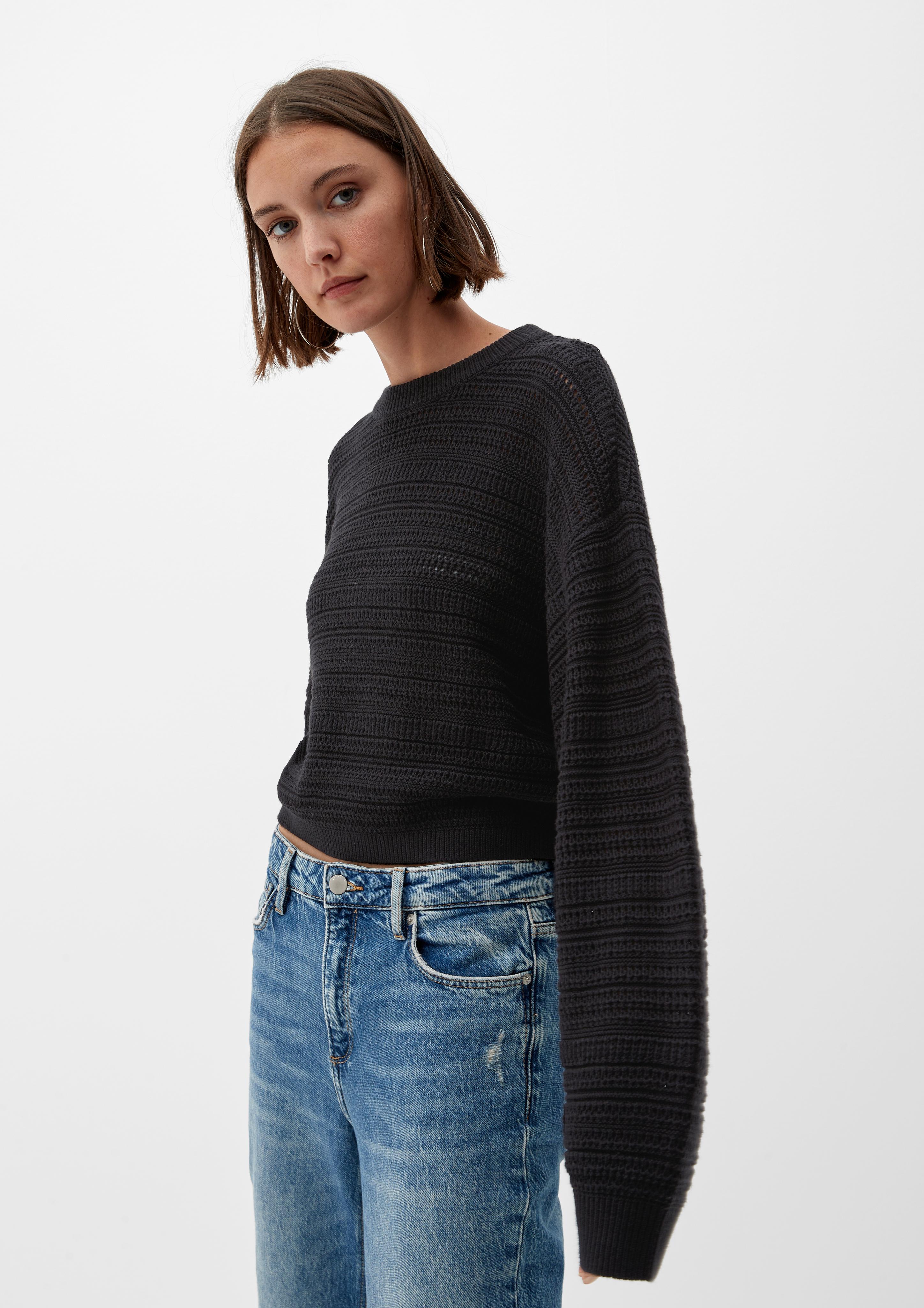 Strickpullover aus Baumwollmix  2119329-9999