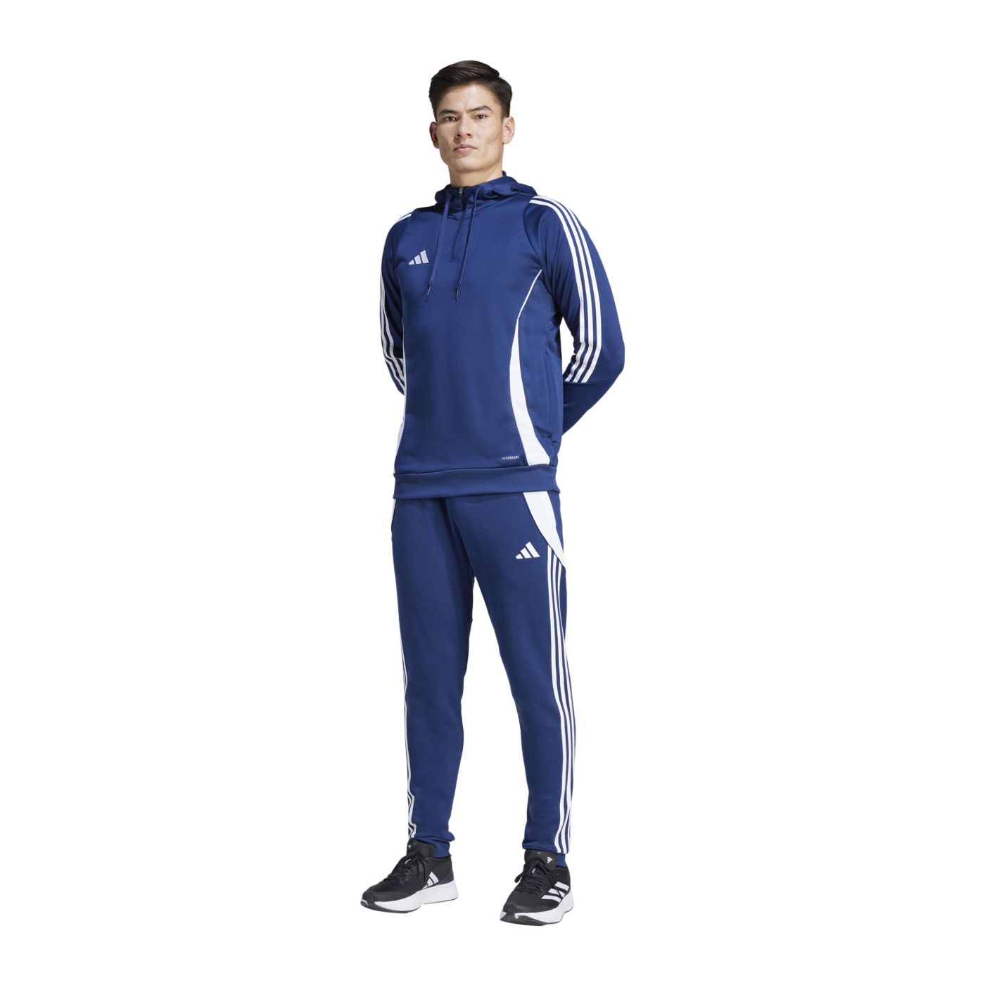 adidas Tiro 24 Trainingshose Dunkelblau Weiss