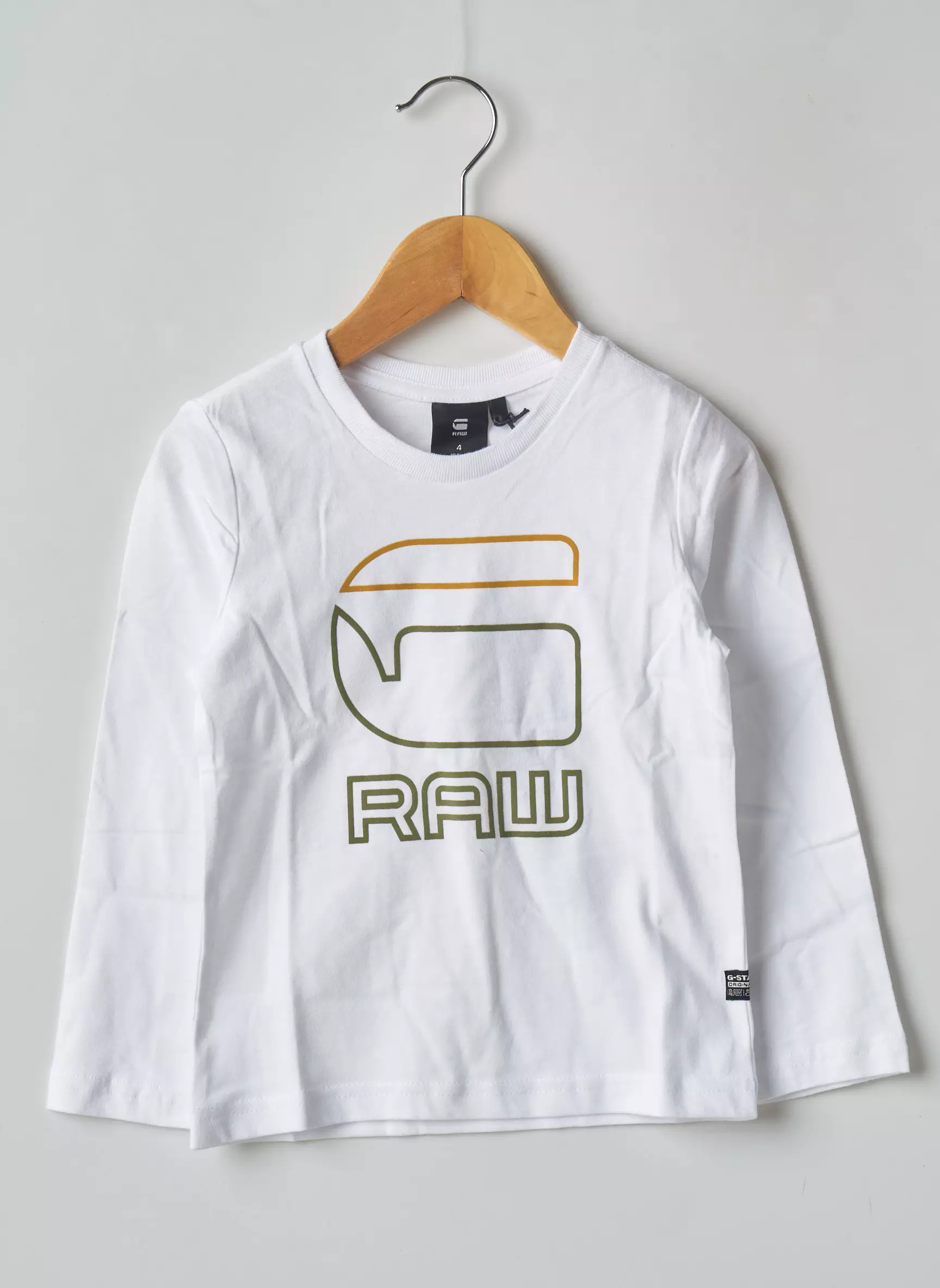 G Star Tshirts Garcon couleur blanc