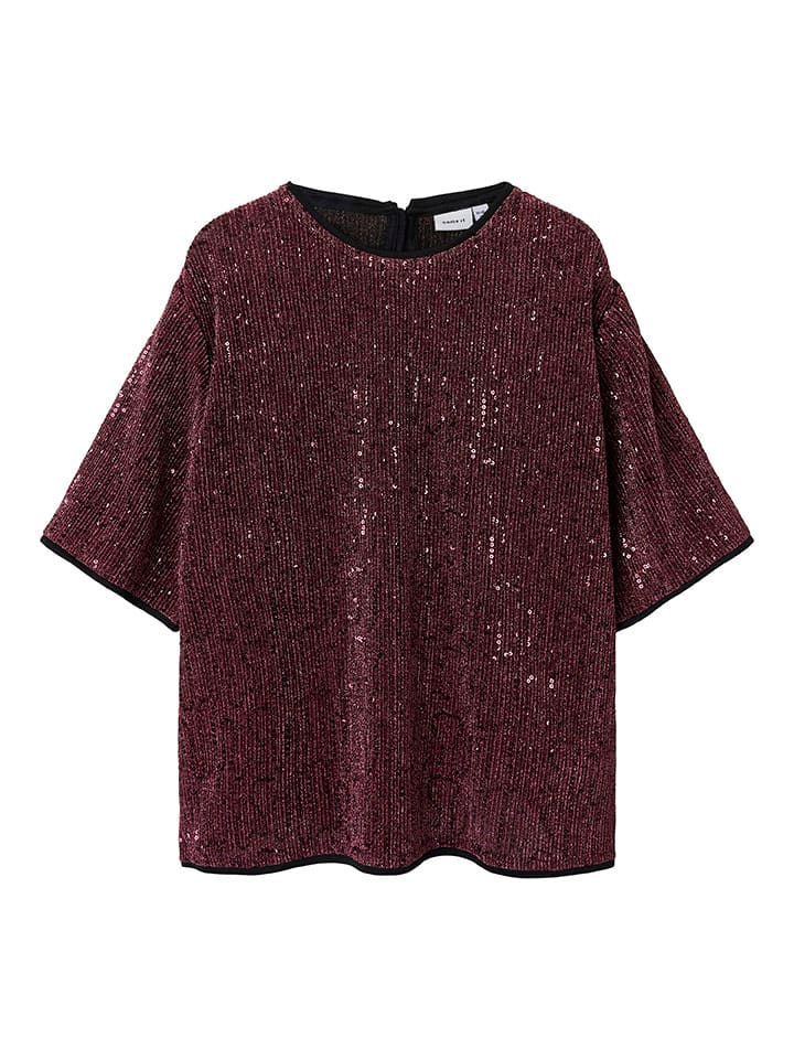 name it Pailletten-Bluse 