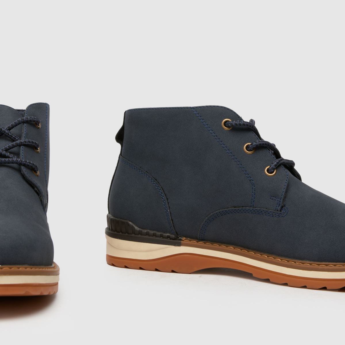 Schuh Denzel Chukka-stövlar i marinblått