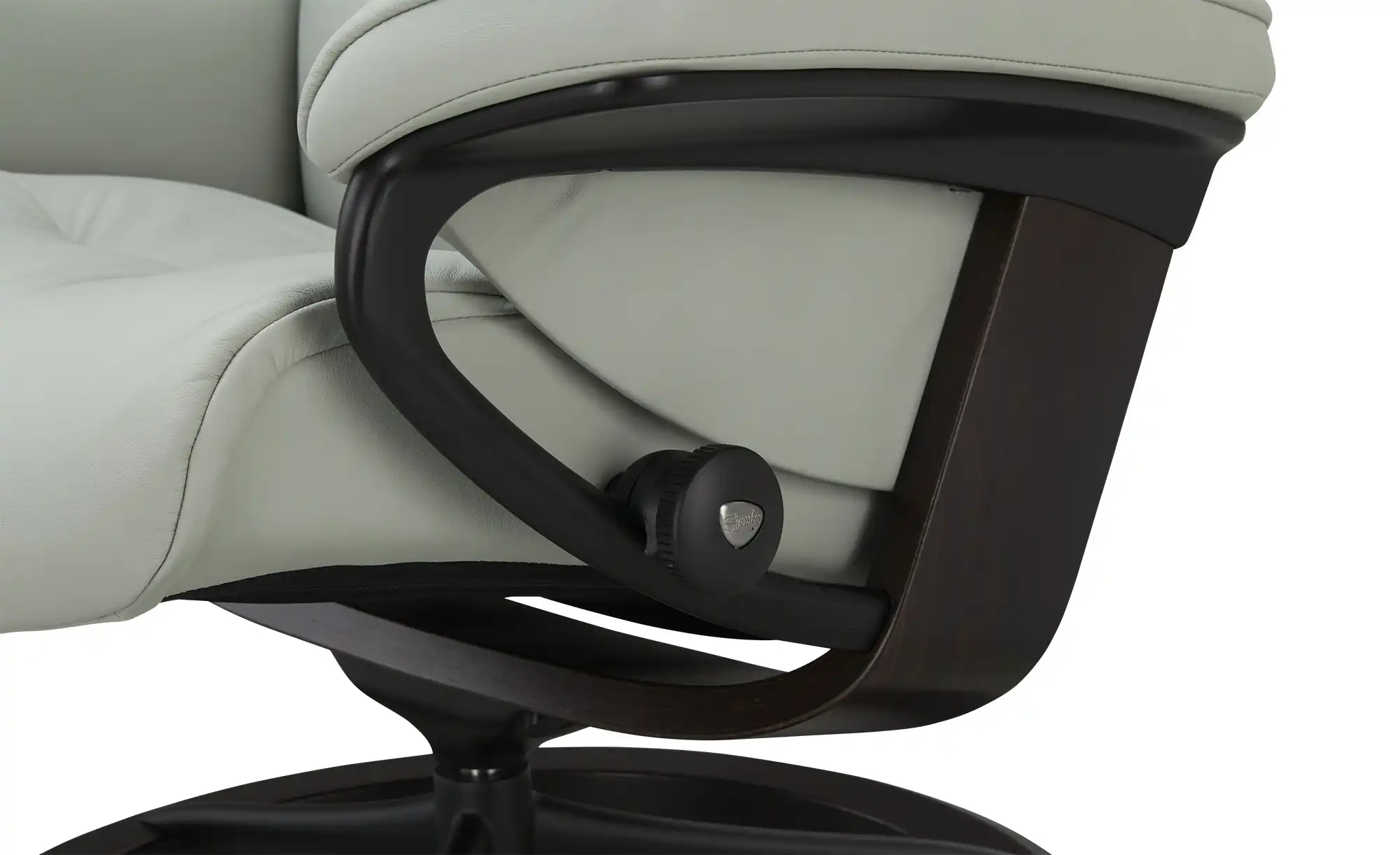 Stressless Relaxsessel mit Hocker aus Leder Signature M