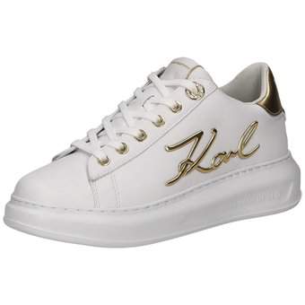 Karl Lagerfeld Kapri Signia Lace Lthr in weiß