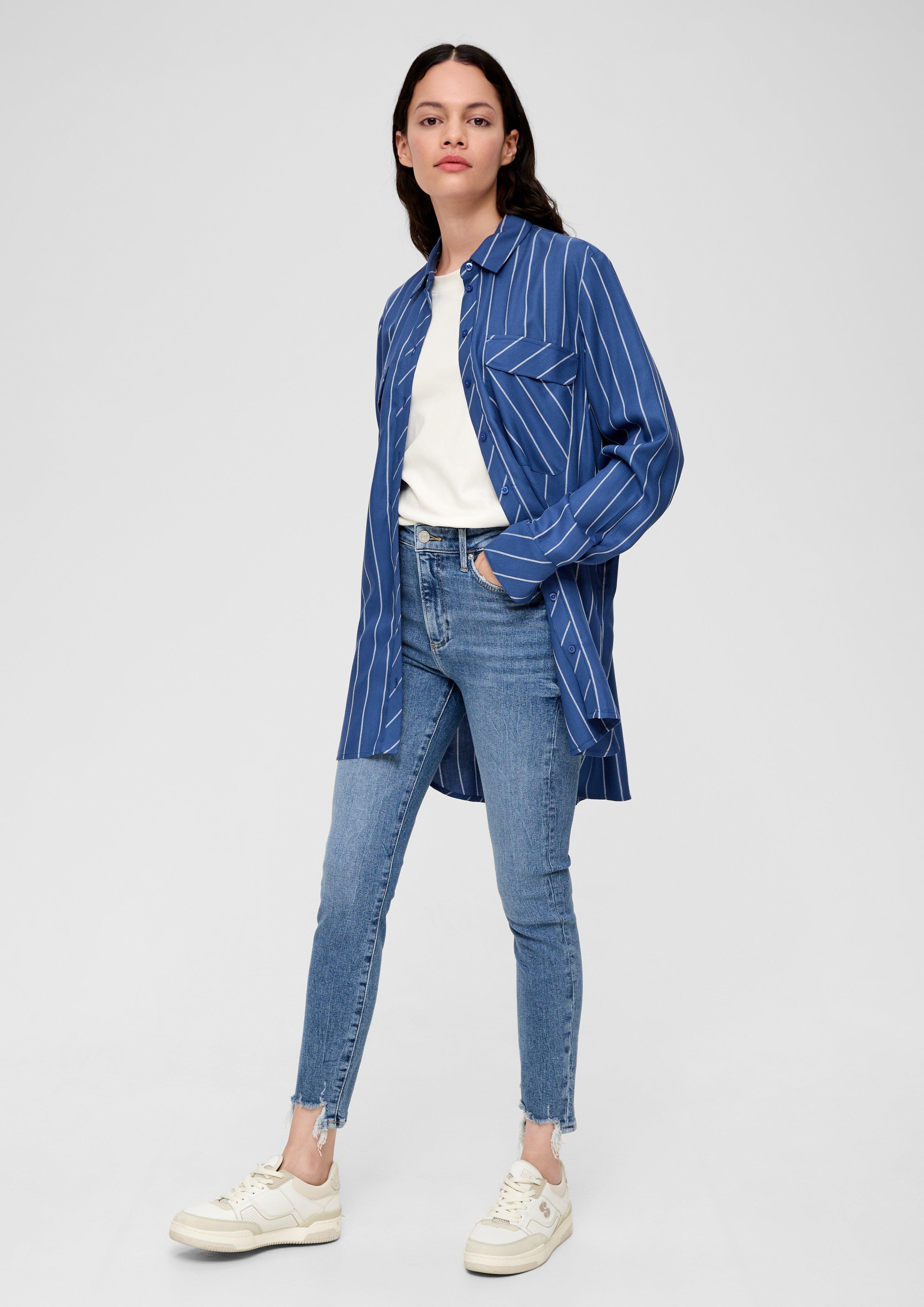 Ankle-Jeans Izabell / Skinny Fit / Mid Rise / Skinny Leg / Baumwollstretch  2135802-54Z3