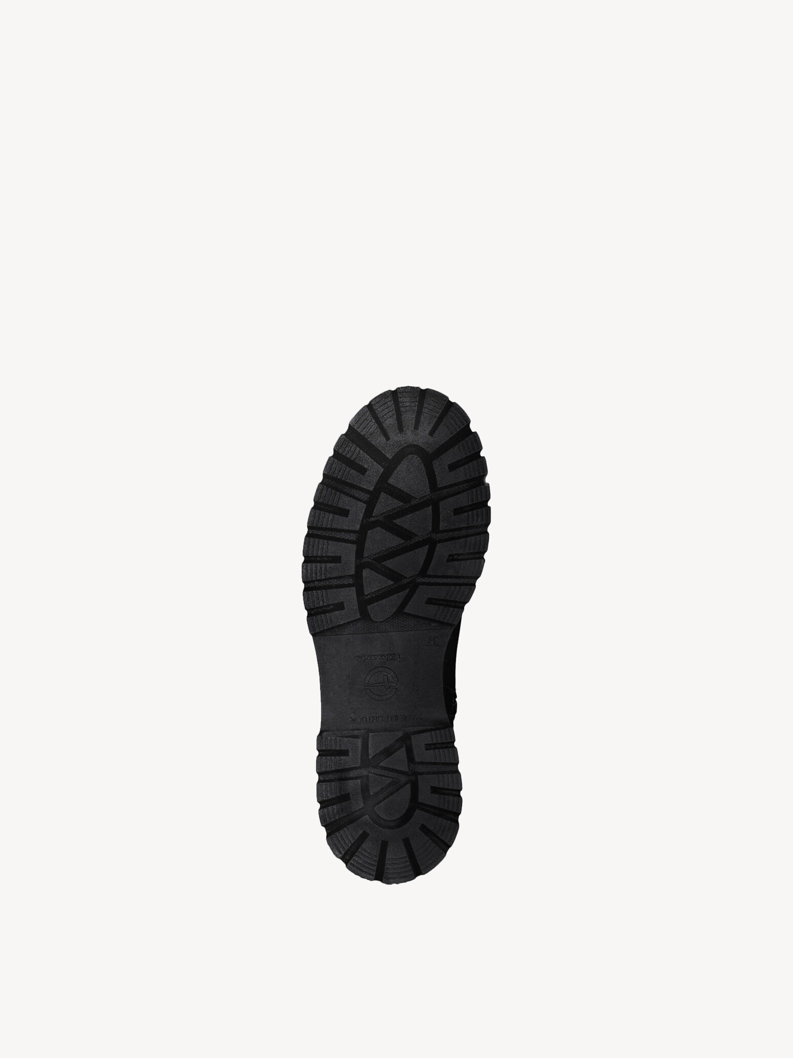 Bottine Chelsea en cuir - noir