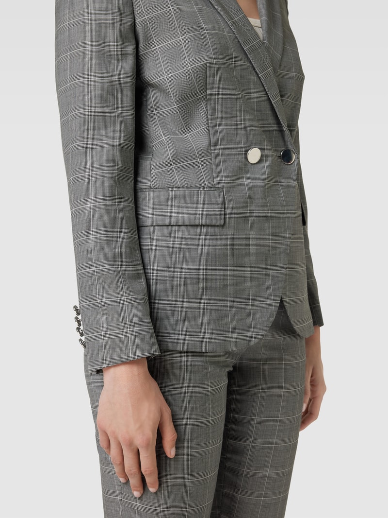 Blazer mit Schurwolle Modell 'Jamata' in hellgrau