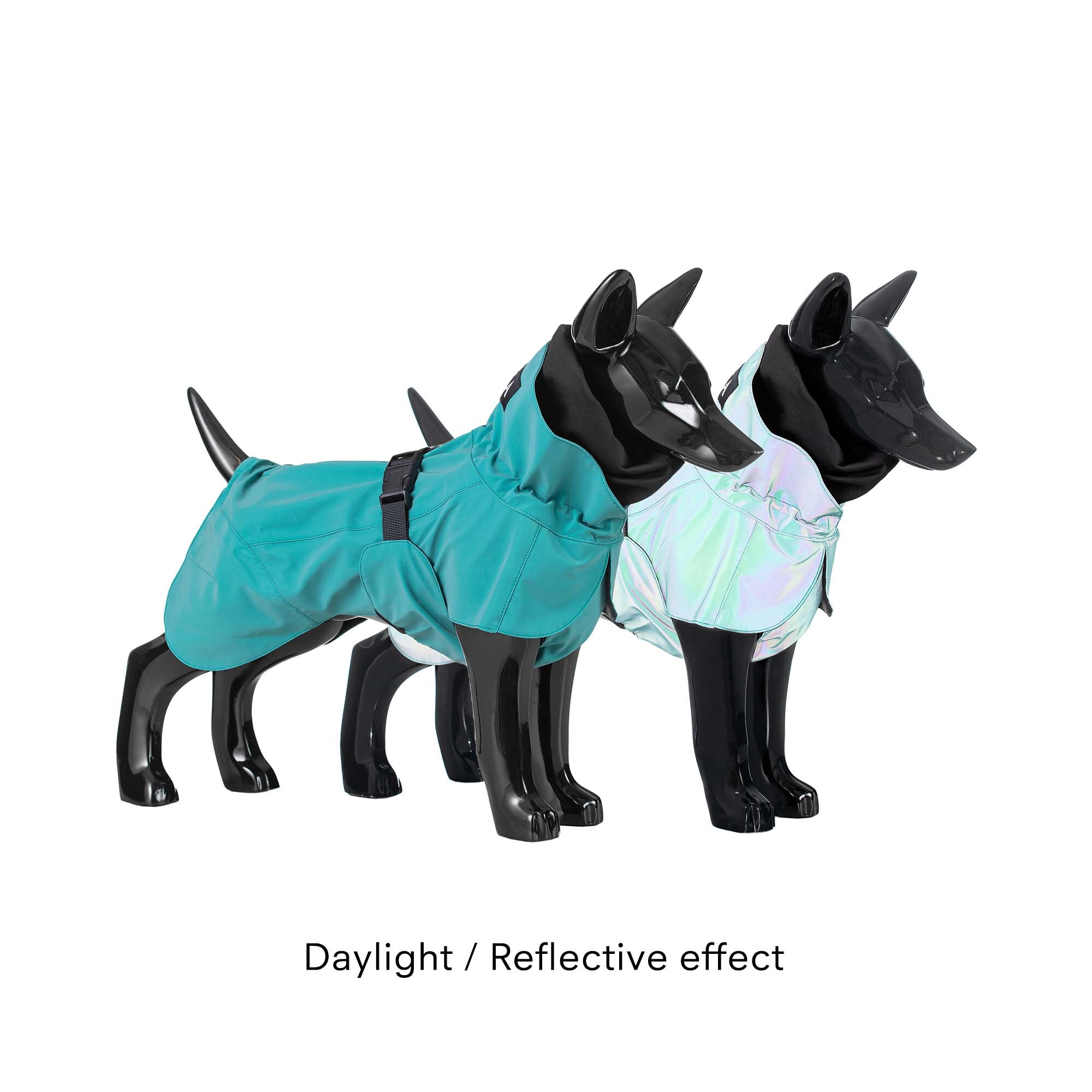 Paikka Hundemäntel Paikka Visibility Raincoat emerald 25 cm