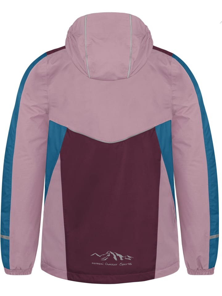 Normani Outdoor Sports Kinder Regenjacke Puyallup in Rosa günstig kaufen