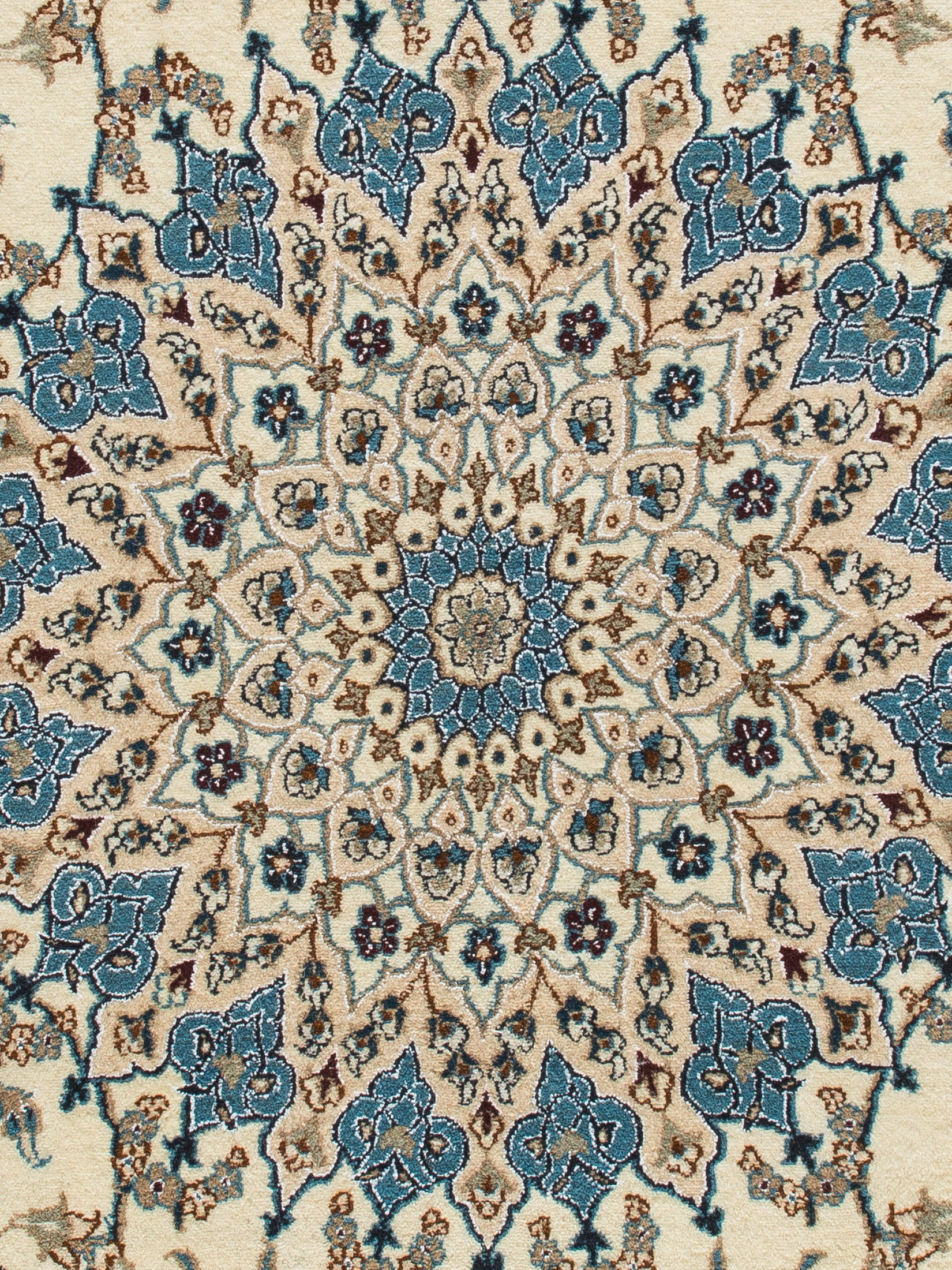Kaschmar Nain 12 Lah ca. 245 x 350 cm, Unikat / Einzelstück