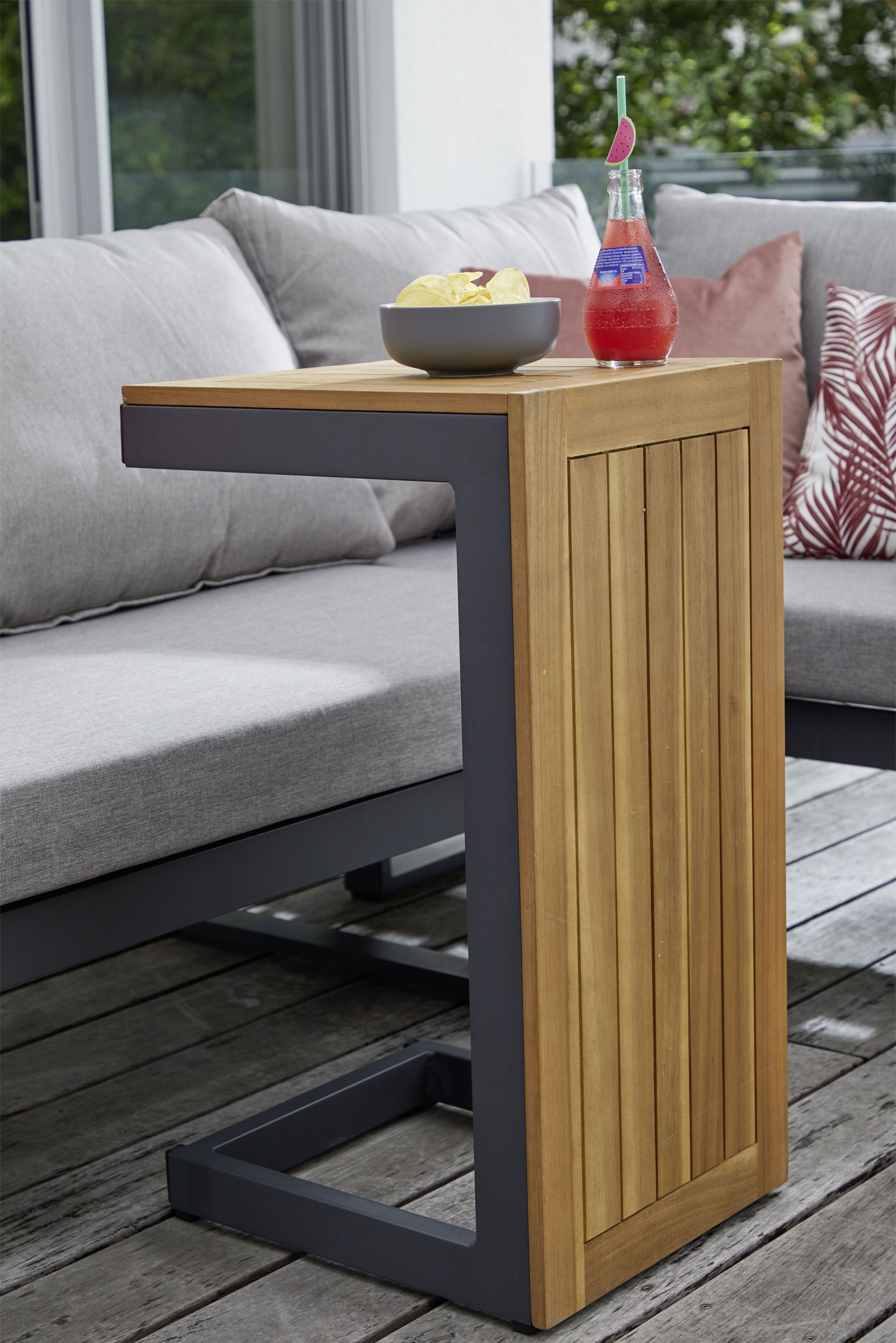 OUTDOORGartenlounge Alu/Polywood