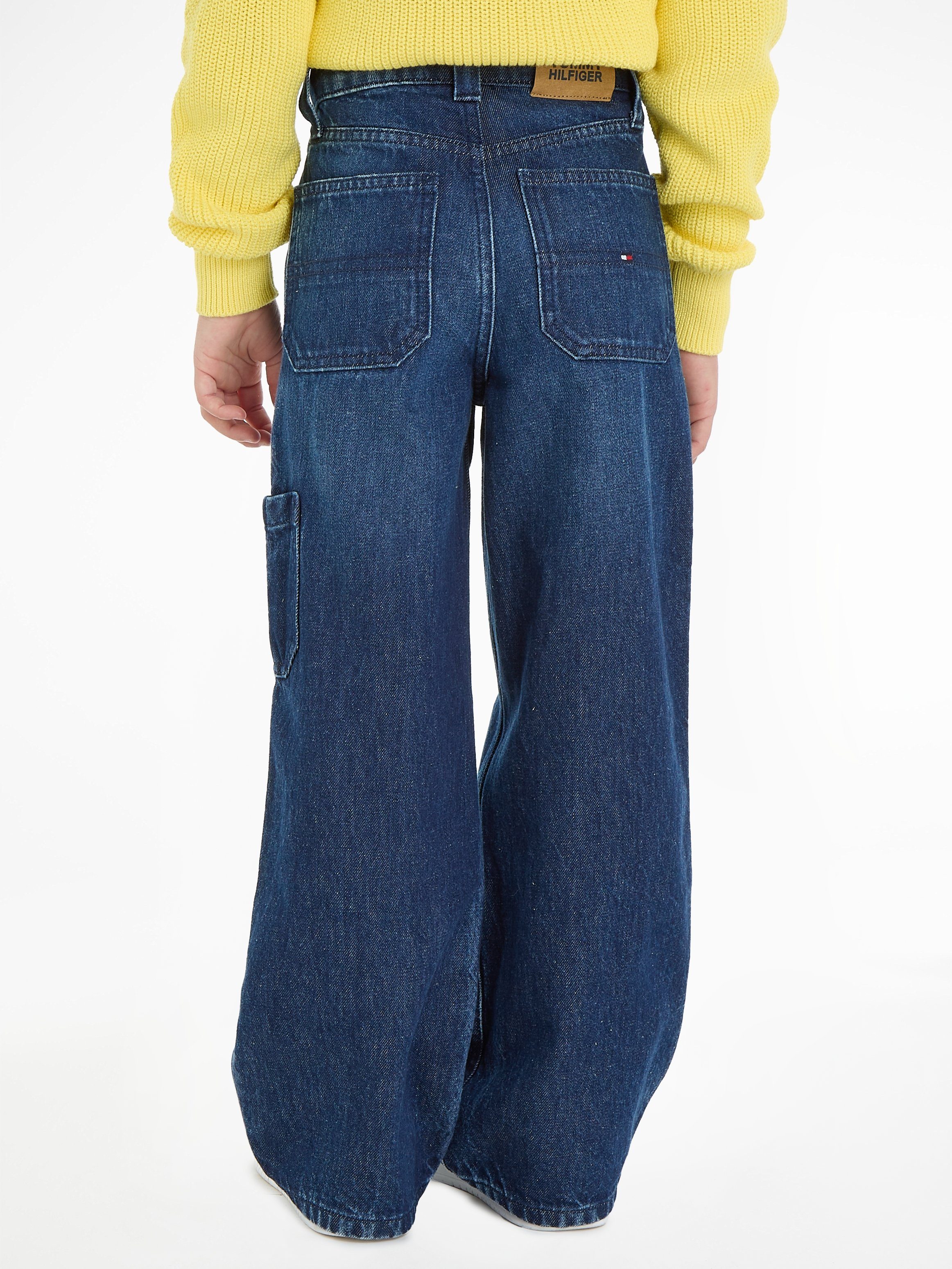 Tommy Hilfiger Cargojeans MABEL CARGO in dunkler Waschung