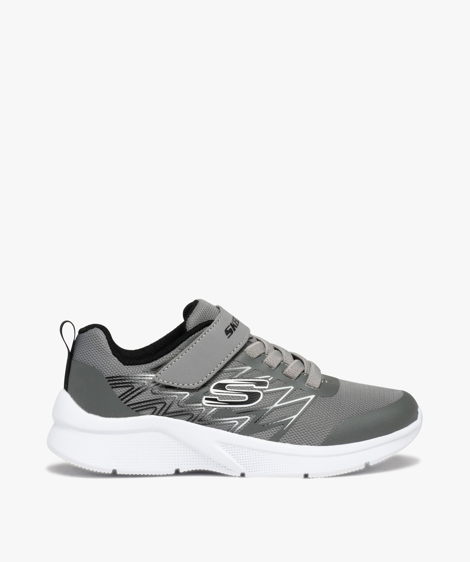 Baskets Garçon running en mesh extra-légères - Skechers gris | GEMO