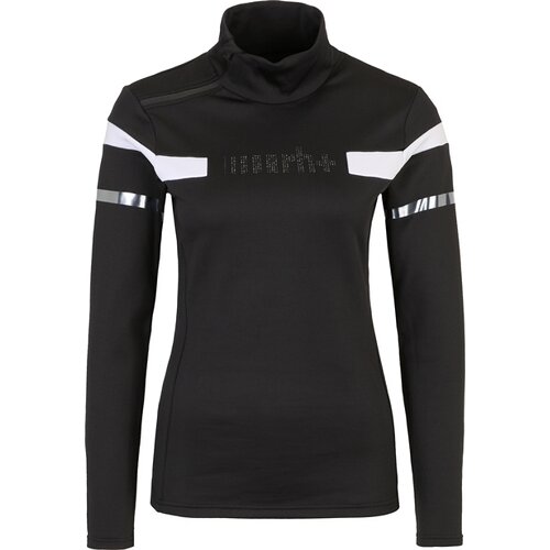 DAMEN PULLOVER MIDLAYER LOGO W JERSEY