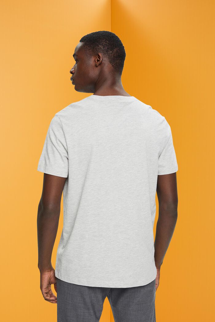Schmal geschnittenes T-Shirt mit Print vorne