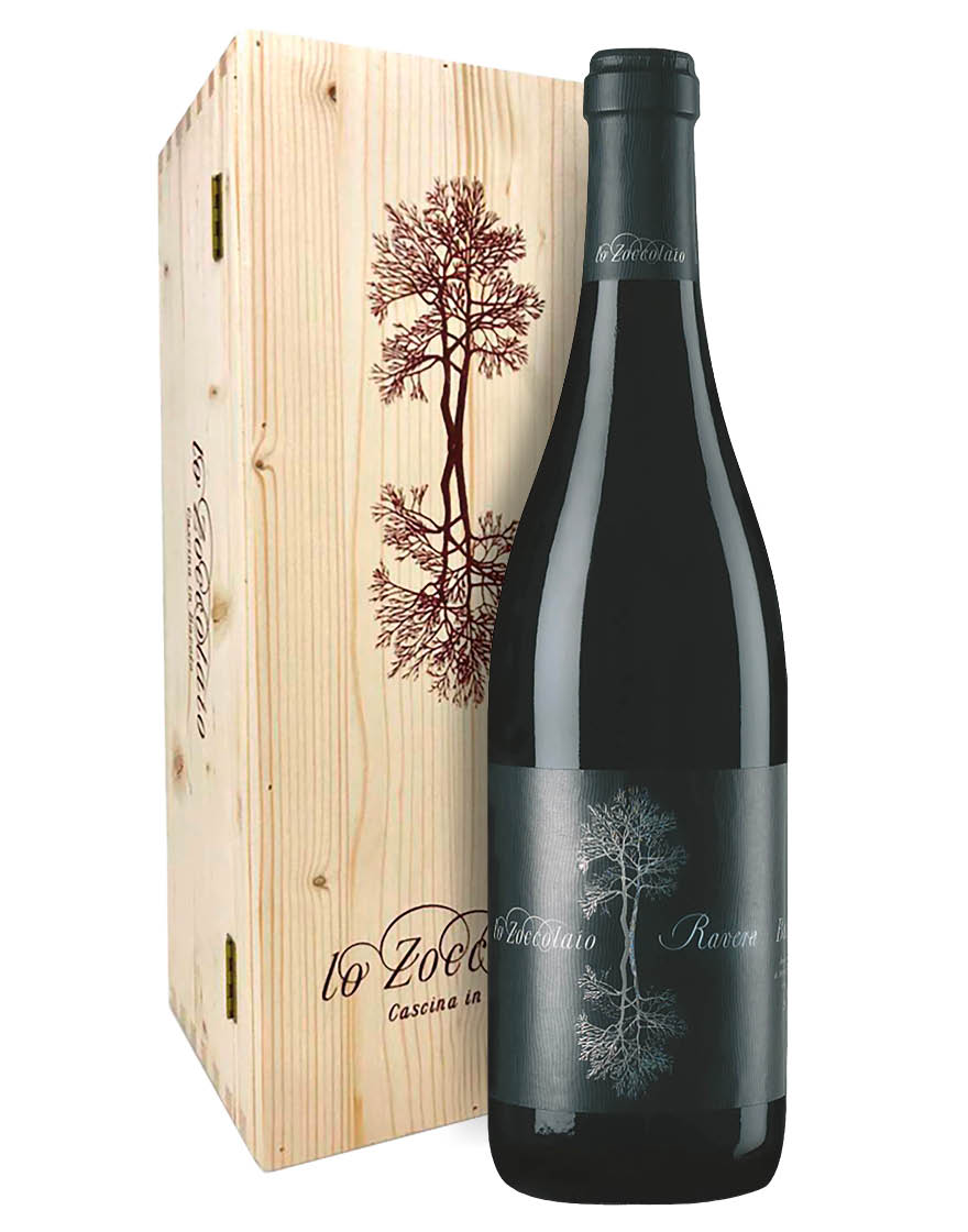 Barolo Riserva DOCG Ravera 2017 Lo Zoccolaio 0,75 ℓ, Caisse bois