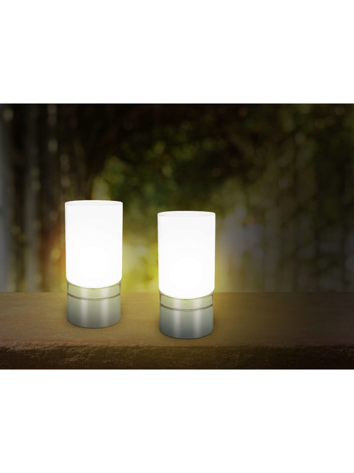 näve LED Tischleuchte in weiß - (L)7.5 cm x (B)7.5 cm x (H)16 cm günstig kaufen onesize