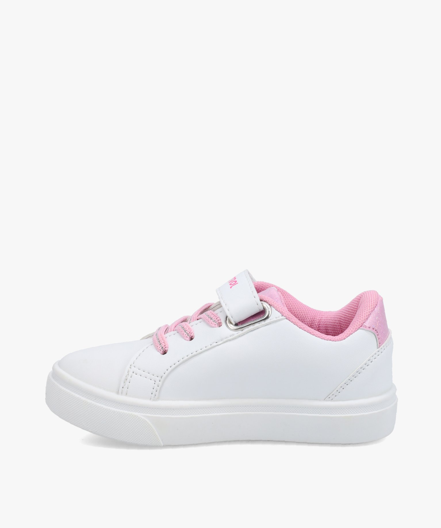 Baskets fille bicolores avec lacets pailletés - Pat’Patro... rose | GEMO