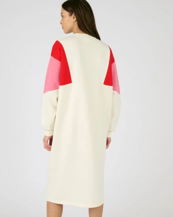 Robe sweat-shirt colorblock Thermolactyl