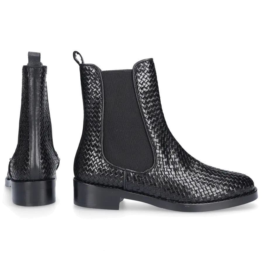 Pons Quintana - Chelsea Boots 90070T0 Kalbsleder - schwarz