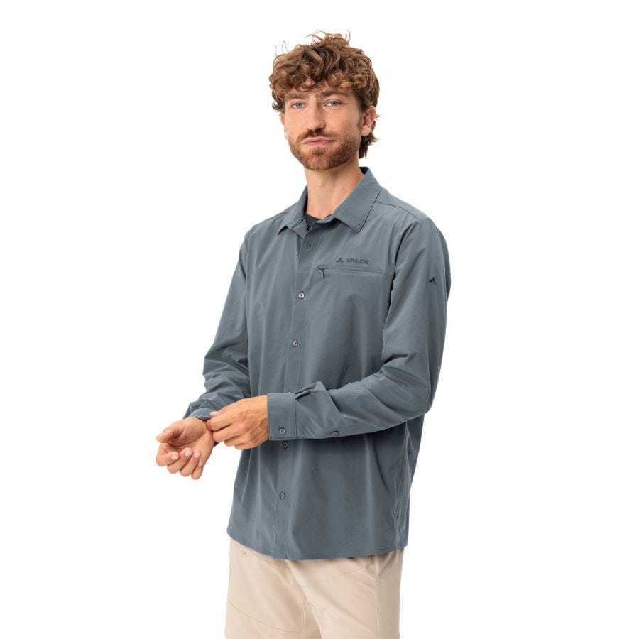 Farley Stretch Langarm Shirt Herren