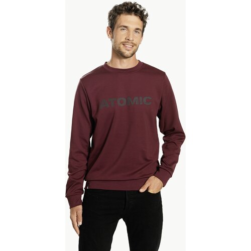 HERREN PULLOVER SWEATER-MAROON