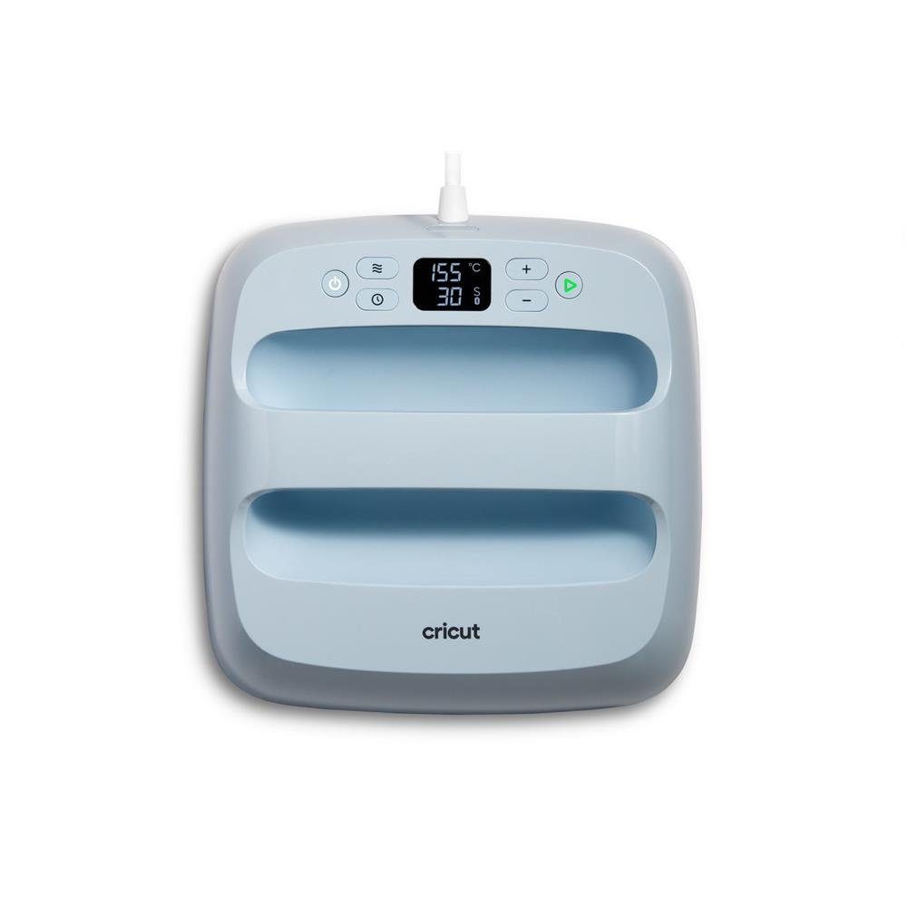 Cricut Bügelmaschine EasyPress 3 22,5 x 22,5 cm, Heizpresse, für Bedrucken von T-Shirt, Taschen, Kissen