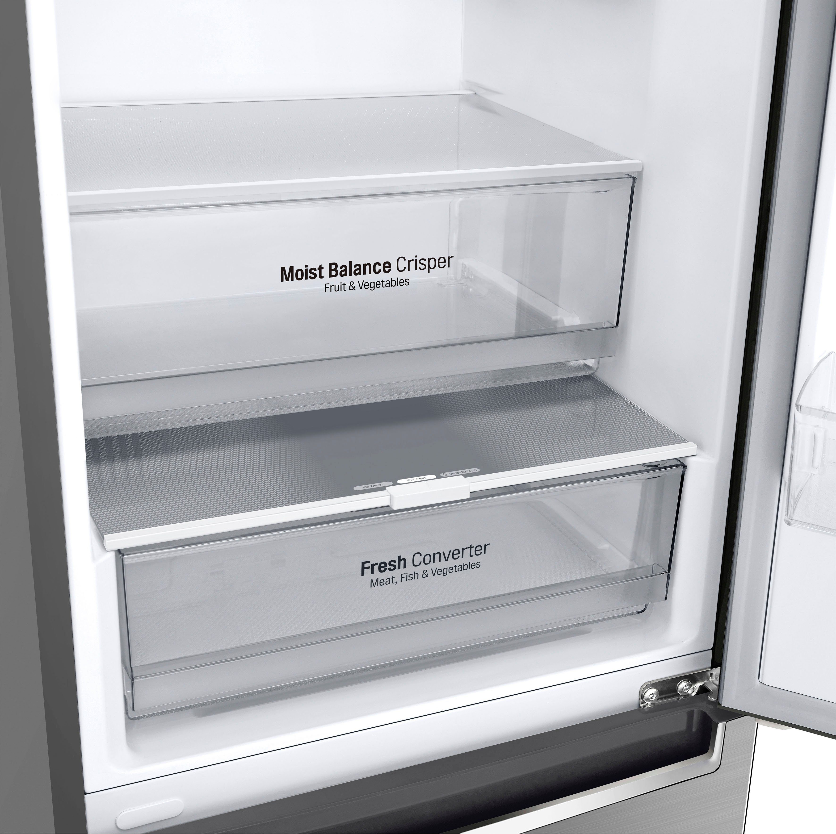 LG Kühl-/Gefrierkombination GBB61PZGFN, 186 cm hoch, 59,5 cm breit