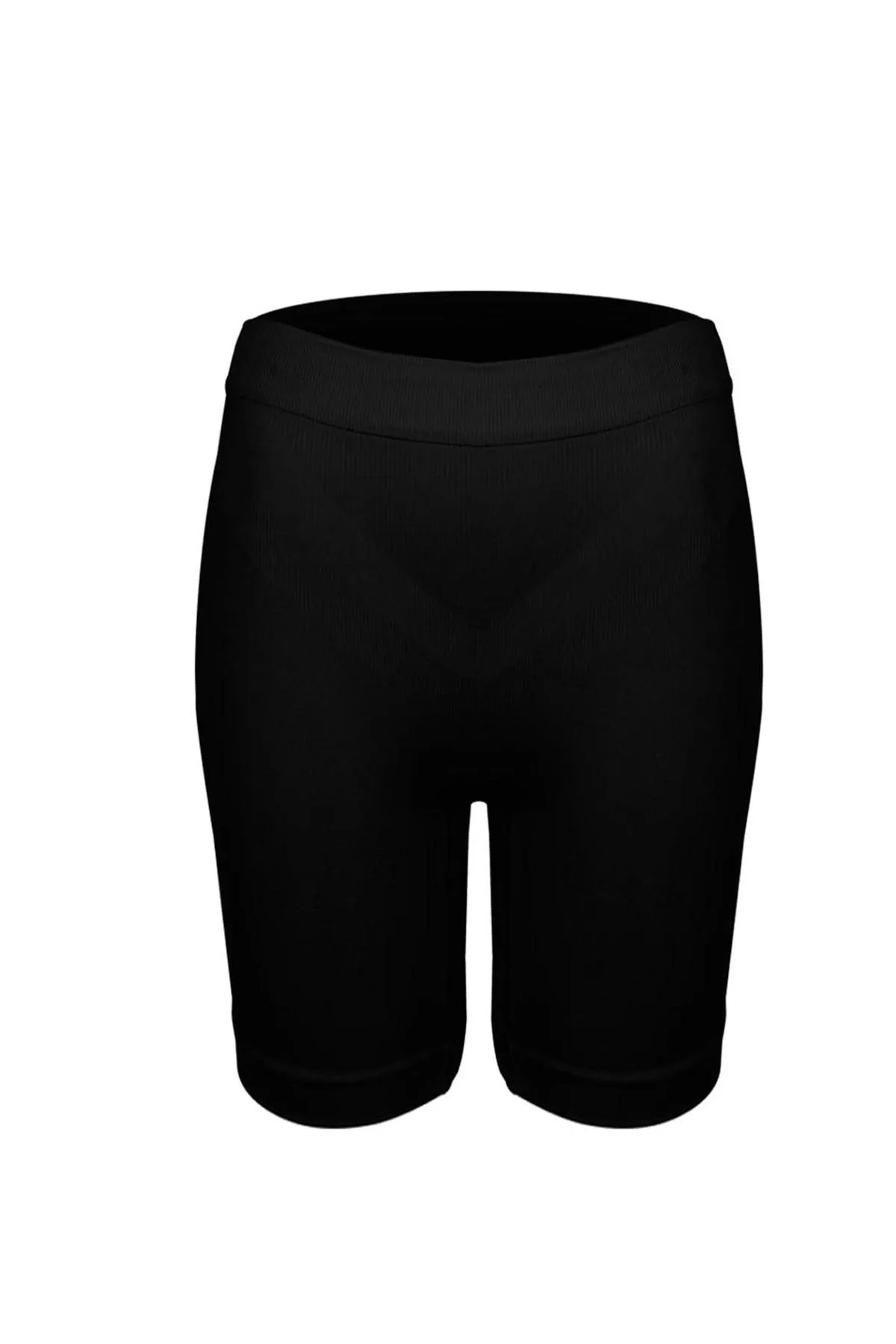 AYYILDIZ  315 Schwarzes Korsett mit hoher Taille