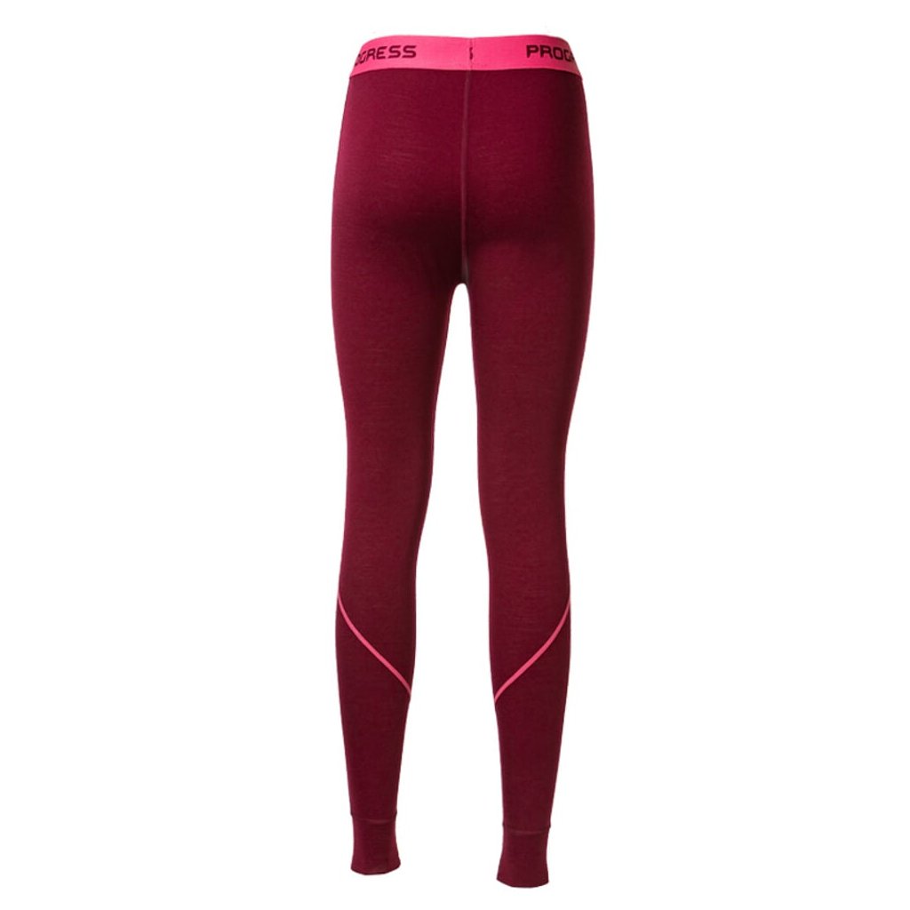 Progress MW SDND Plum Merino Kinder-Funktionsunterhosen