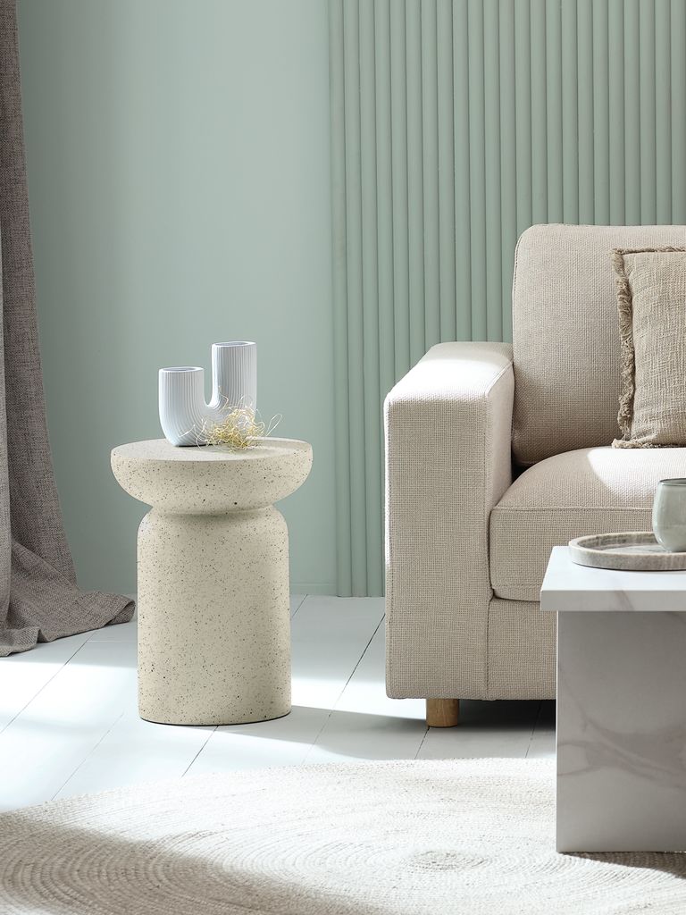 Socle LYDUM LYDUM Ø34 en fibrociment gris-beige