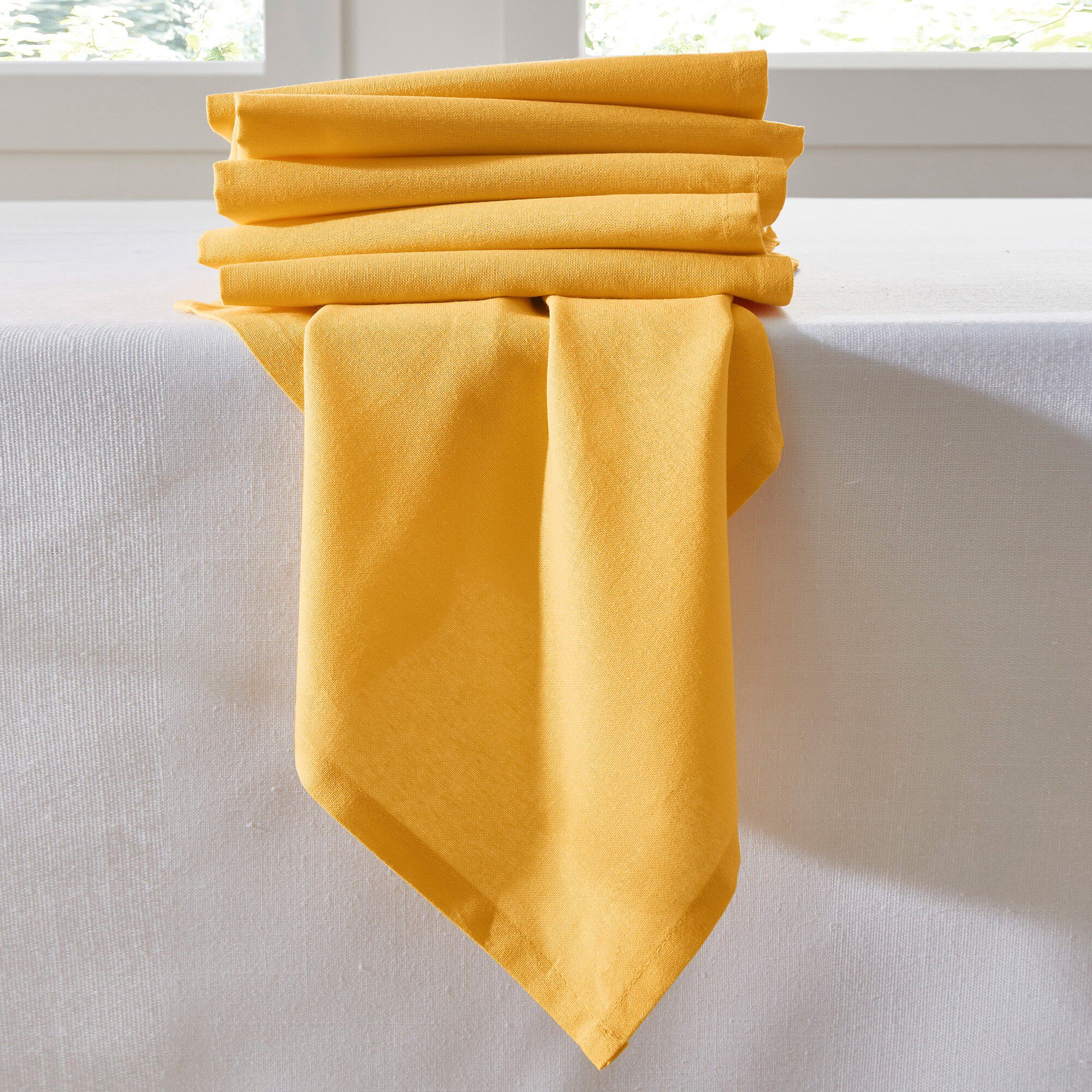 Serviette de table unie