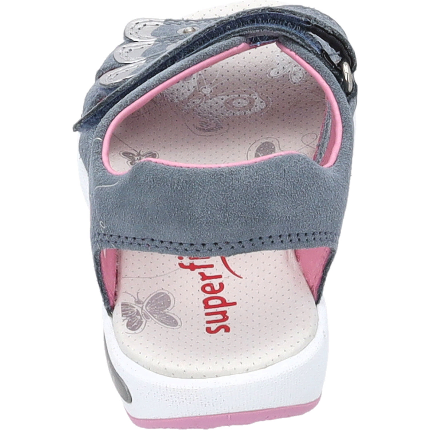 Superfit EMILY 06137, Sandaletten, Kinder, BLAU/ROSA