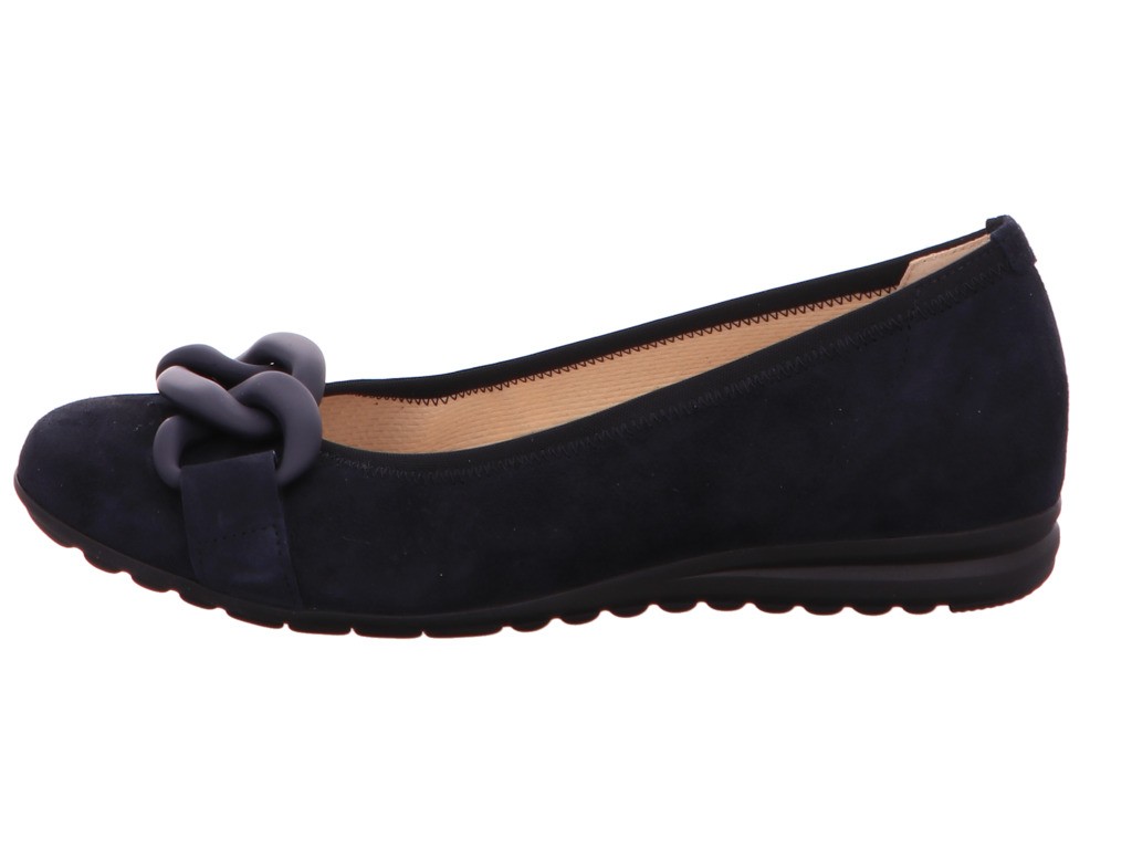 GABOR Ballerinas blau Gabor Comfort Eleganter Ballerina 22.625