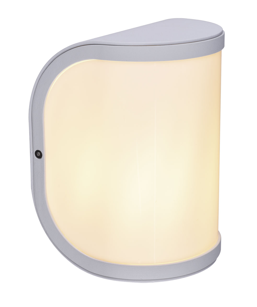 Globo Lighting - SEGGA - Außenleuchte Aluminium weiß, 1x E27