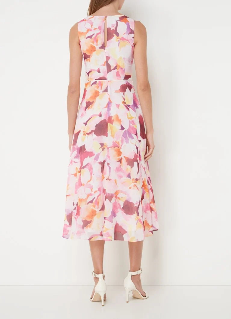 Robe midi Hobbs Carly à imprimé floral