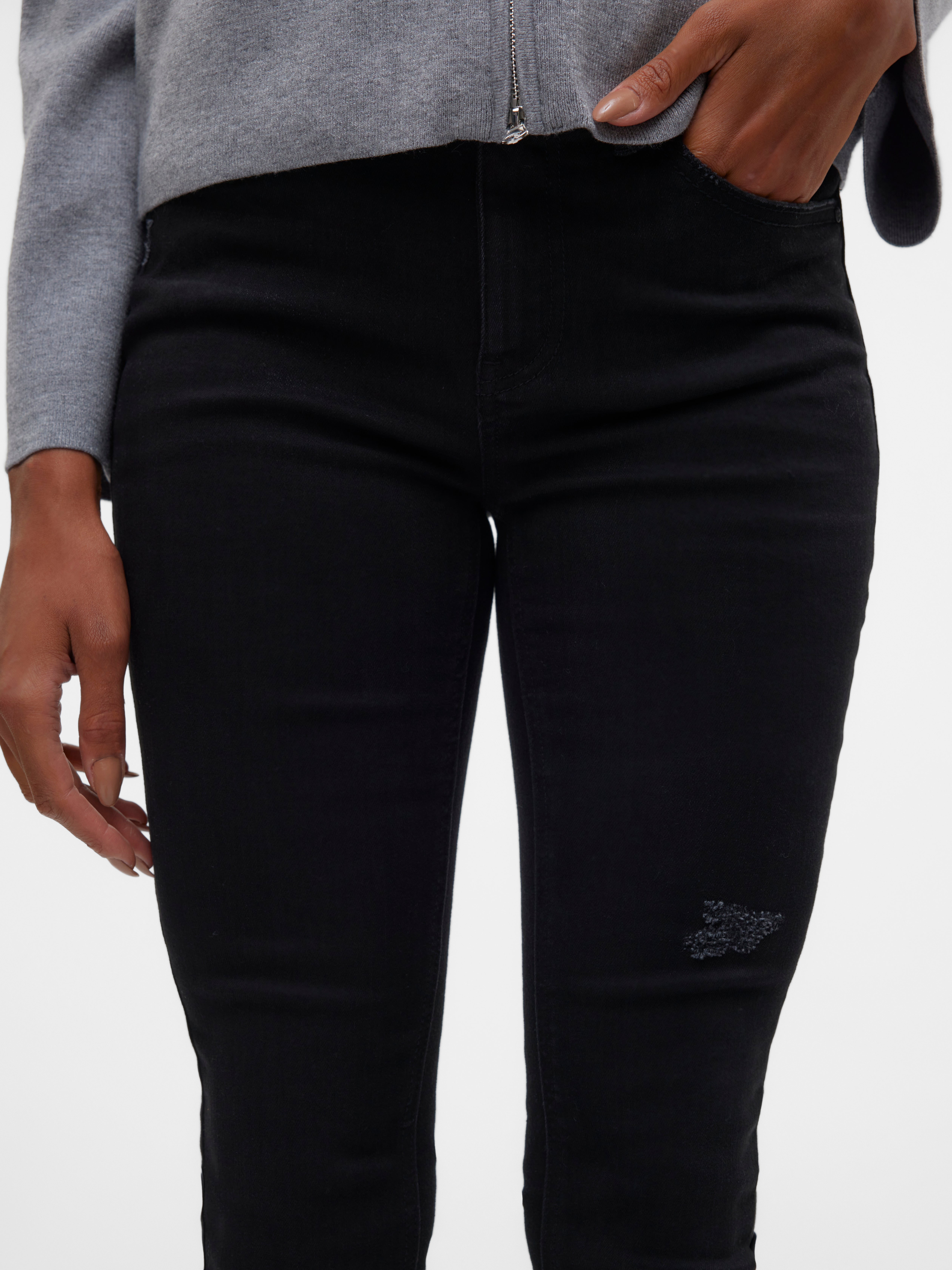 VMFLASH Mid Rise Skinny Fit Jeans