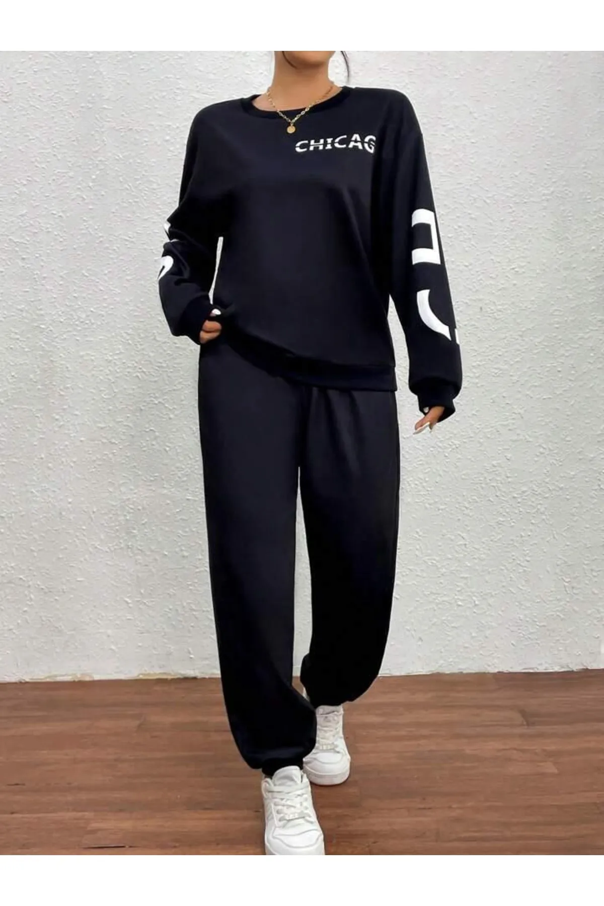 Know  Trainingsanzug - Schwarz - Regular Fit