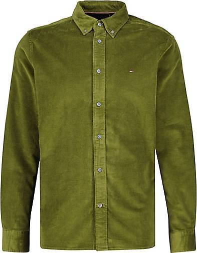 TOMMY HILFIGER Herren Cordhemd FLEX SOLID Regular Fit