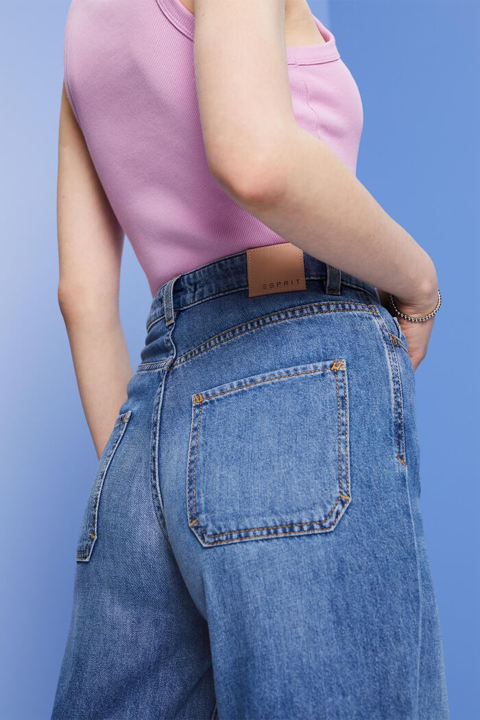Leichte Wide Leg Jeans