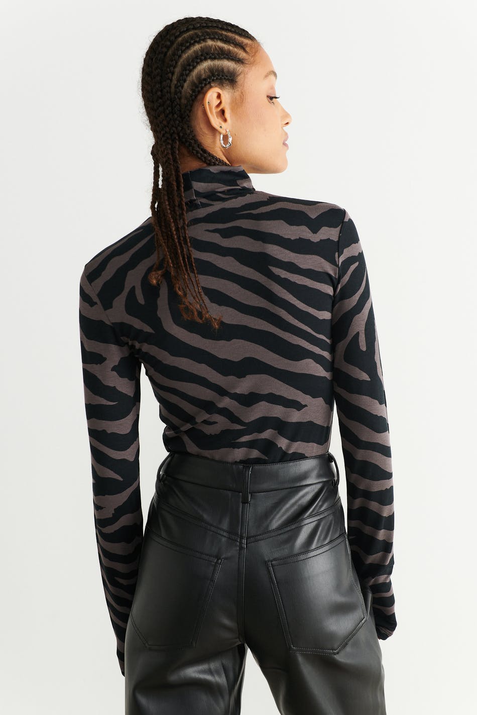 Soft turtleneck top