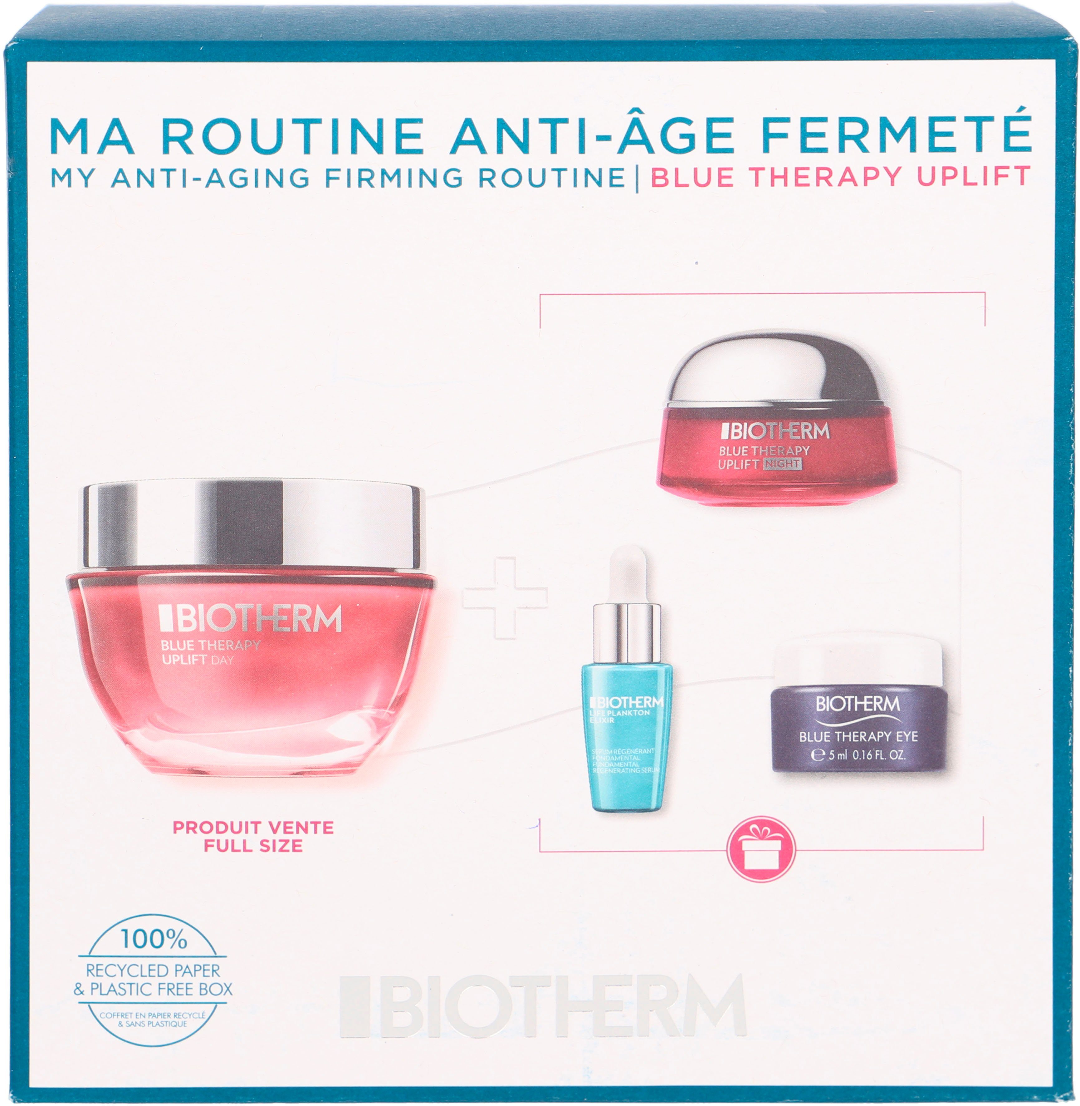BIOTHERM Gesichtspflege-Set Blue Therapy Uplift Day Cream Value Set, 4-tlg.