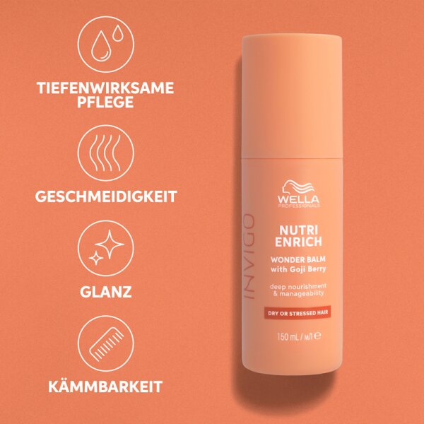 Wella Professionals Invigo Nutri-Enrich Leave-In Wonder Balm Stylingcreme