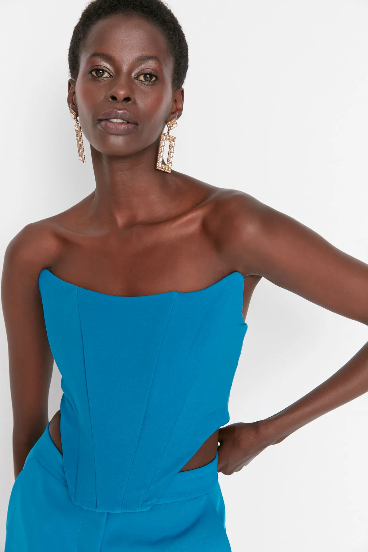 Trendyol Collection  Saks trägerloses Bustier TPRSS21BS0032