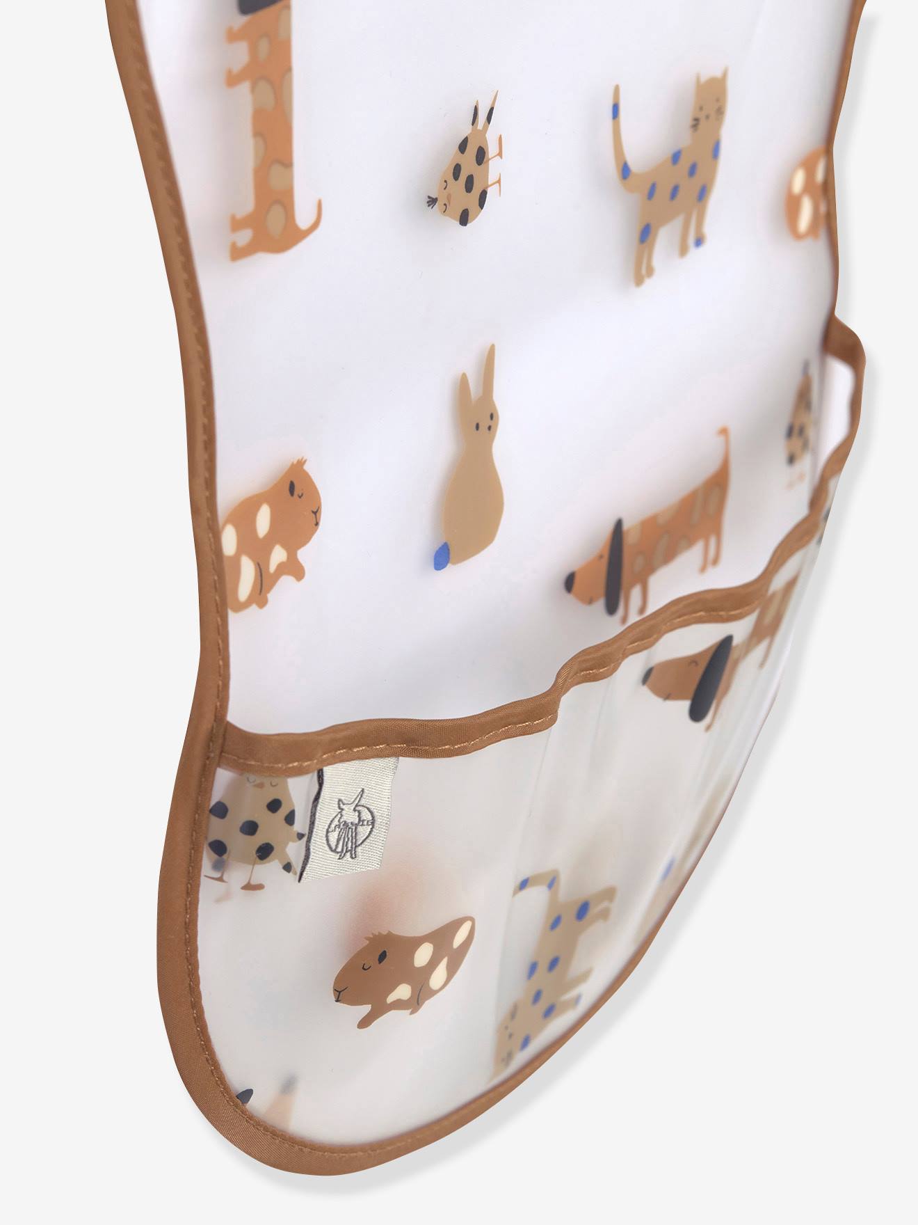 Lot de 2 bavoirs avec poche Little Mateys LÄSSIG bleu royale