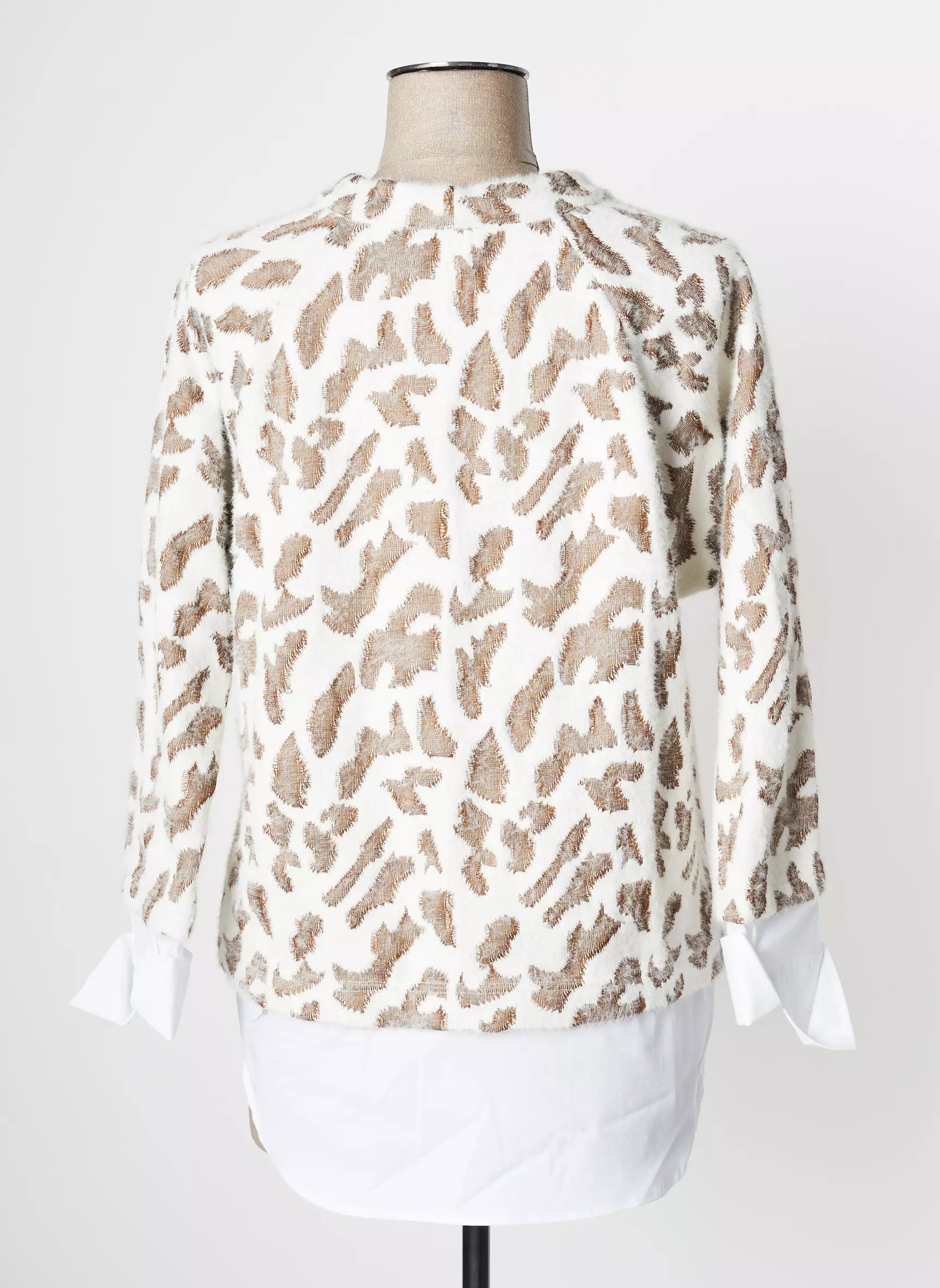 Justwhite Pulls Femme couleur beige