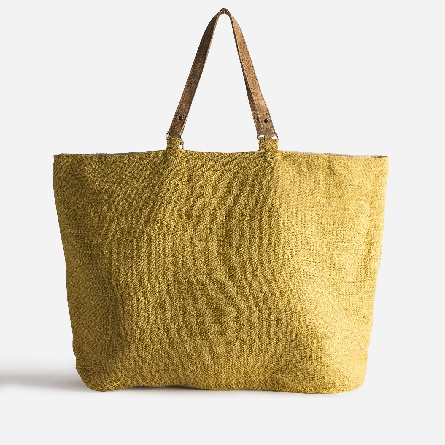 Sac cabas LES TROPEZIENNES BY M.BELARBI jaune